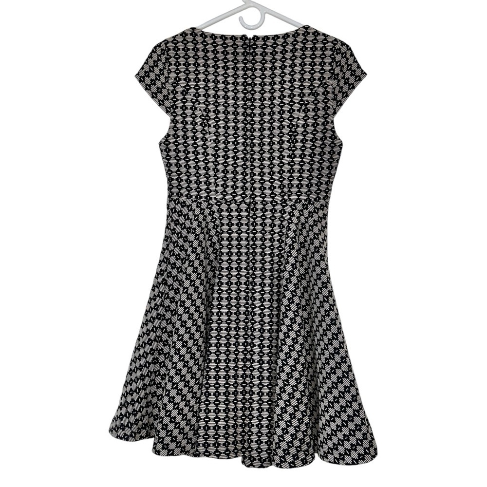 Anthropologie Maeve Jacquard Circle Skirt Dress - Picture 3 of 8